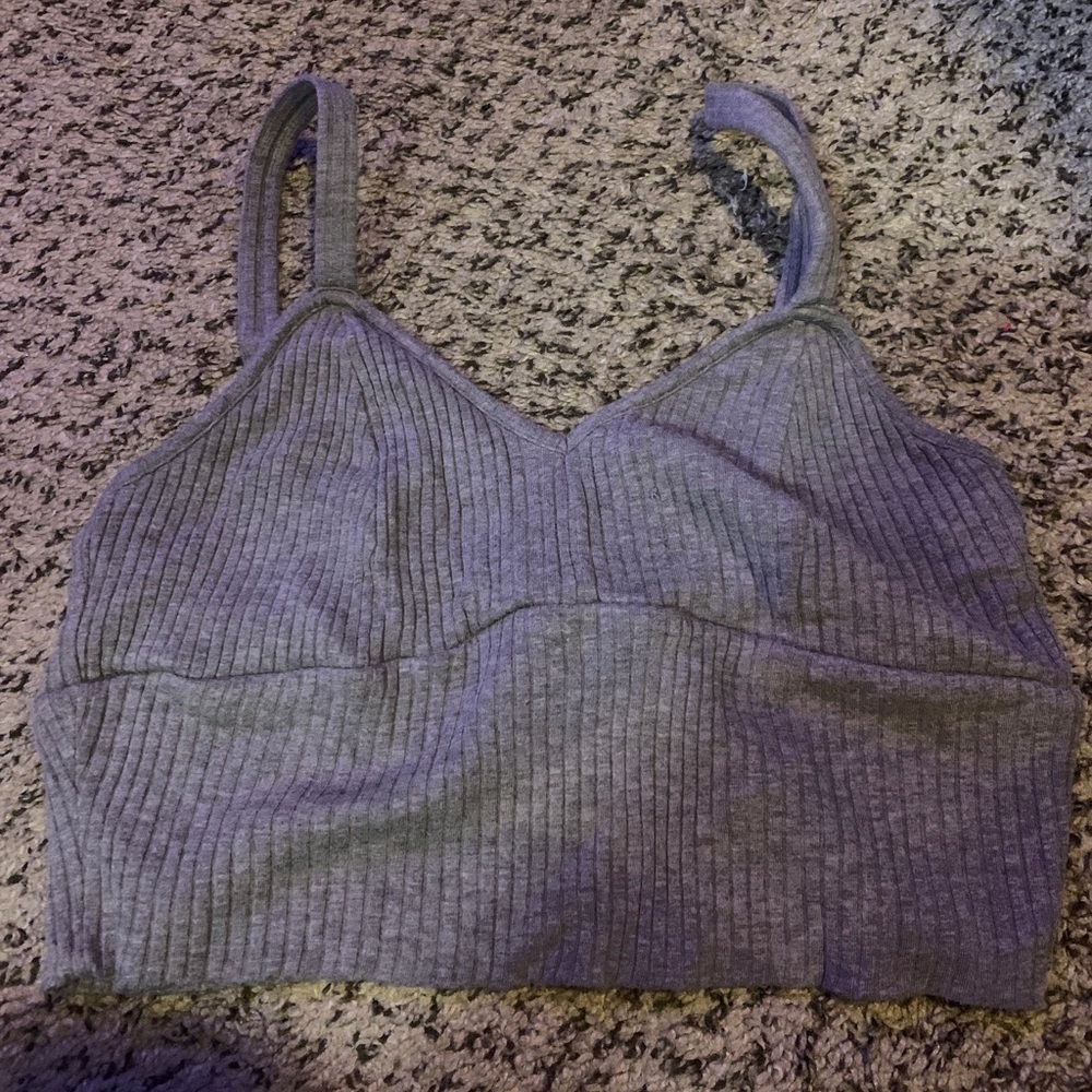 Purple Crop Top